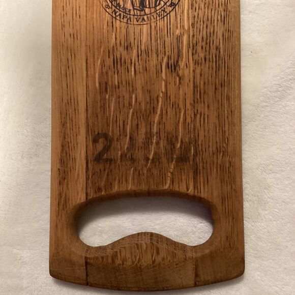 Rare Wine Barrel Furniture TONNELLERIE SIRUGUE 22” Cheese Charcuterie Board - Picture 4 of 6